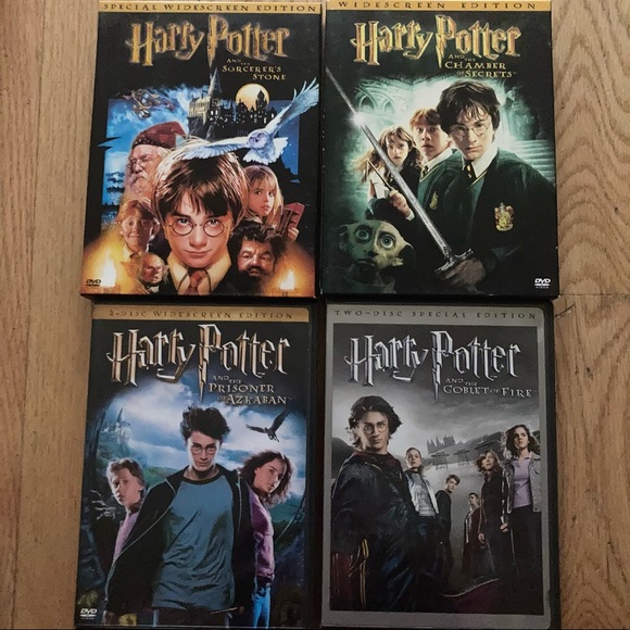 Harry Potter Years 1-4 DVD Box Set - Picture 2 of 3